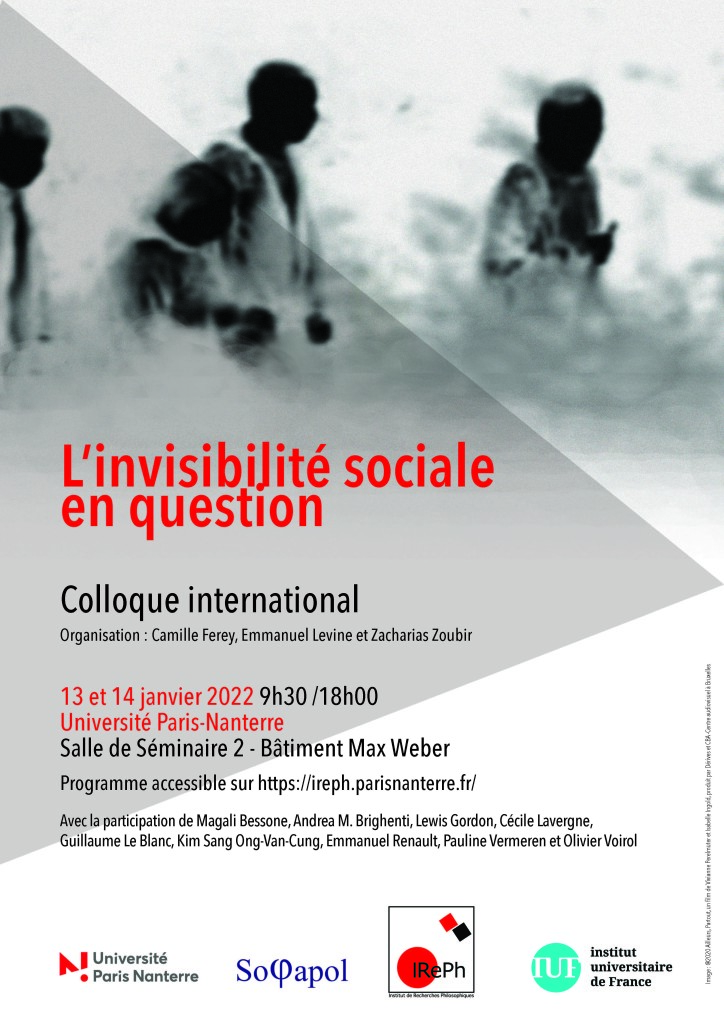 Affiche_L'invisibilité_sociale_Colloque